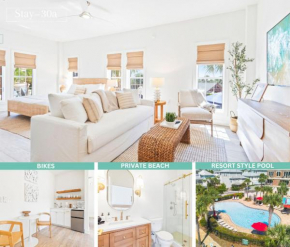 Beach Bliss by Stay on 30A- Pool, Bikes